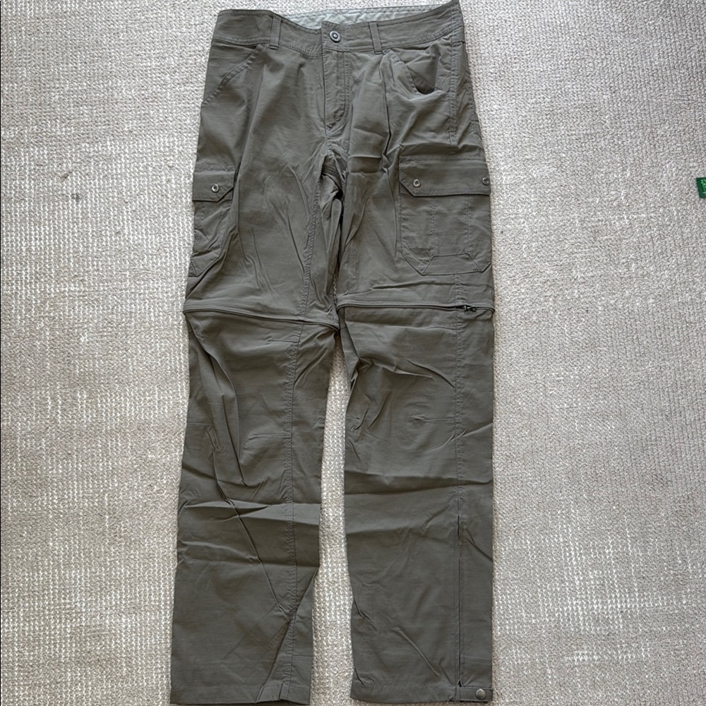 KUHL Men's Olive Cargo Pants
